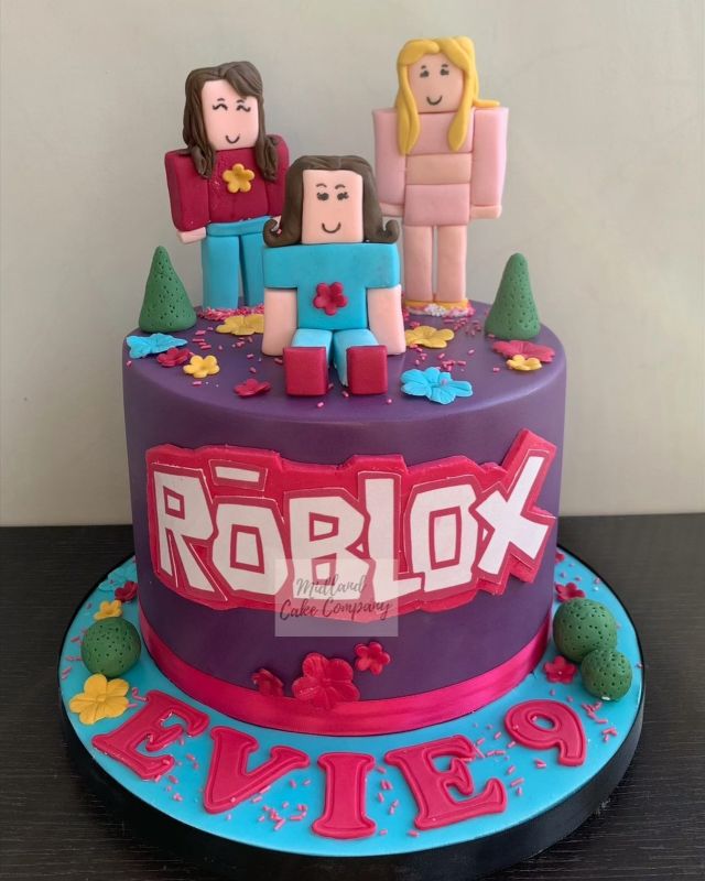 Midland Cake Company Wedding Cake Birthday Cake Celebration Cake - roblox cake for girl